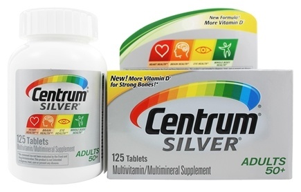 Vitamin Tổng Hợp Centrum Silver Adults 50+ 125 viên