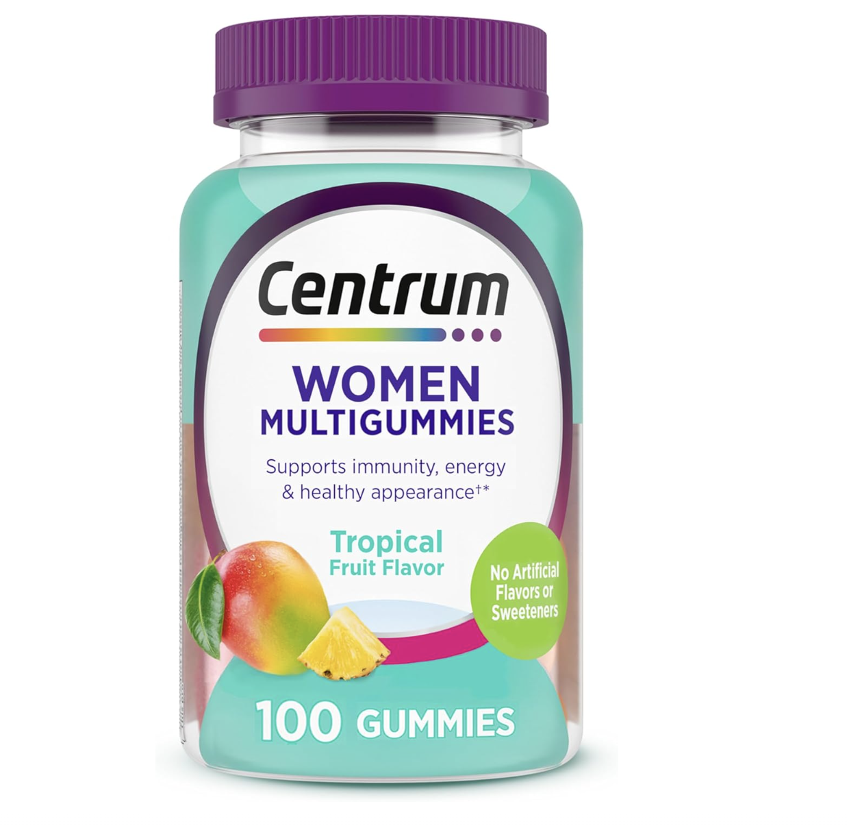 Kẹo Dẻo Multivitamin cho Nữ Centrum Women’s Multivitamin Gummies