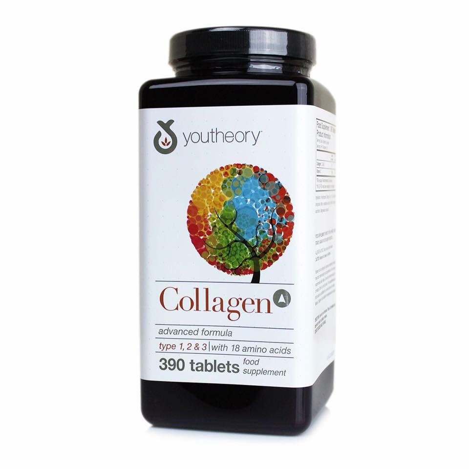VIÊN UỐNG ĐẸP DA COLLAGEN YOUTHEORY TYPE 1 2 3
